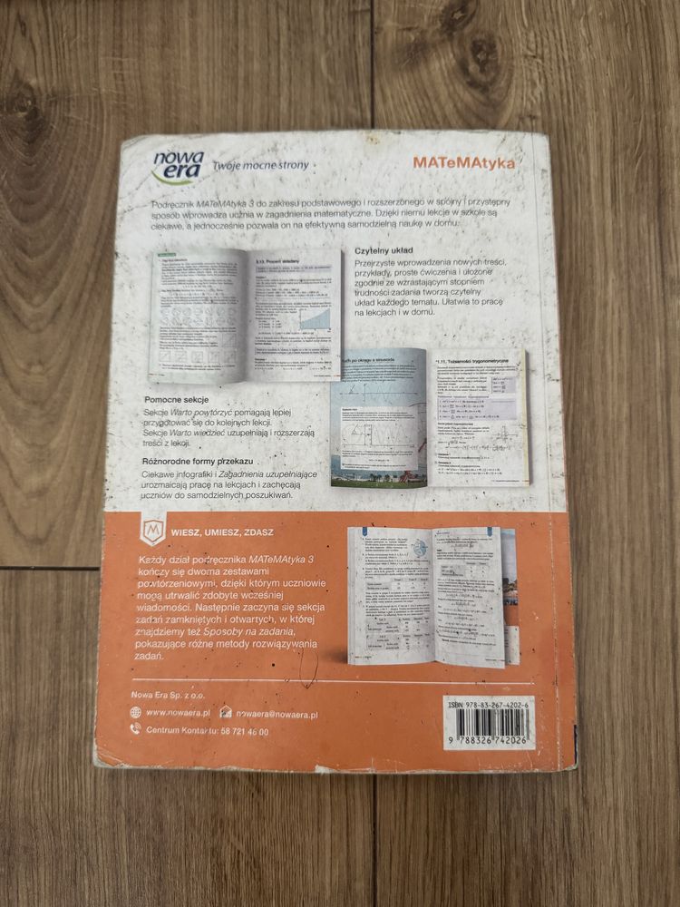 Podręcznik MATeMAtyka 3 nowa era