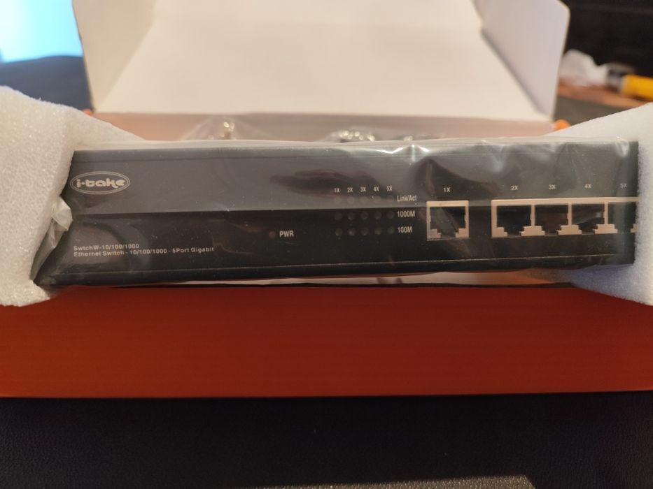 Switch 5 portas gigabit