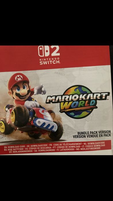 Mario kart world nintendo switch 2  novo online open world super zelda