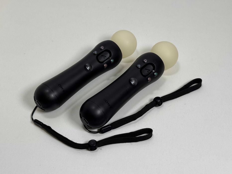 Zestaw 2 Kontrolerów Pad PS Move PlayStation Move v2 do PS5 PS4 PS3 VR
