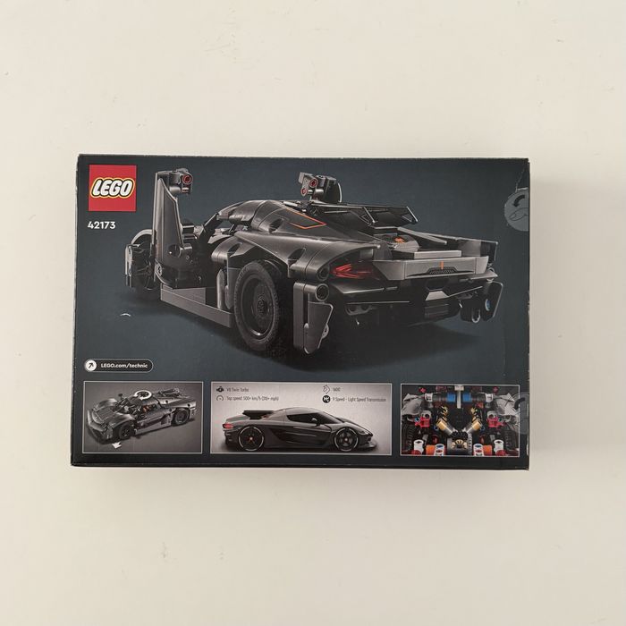 LEGO 42173 Technic - samochód koenigsegg szary nowy oryginalny okazja