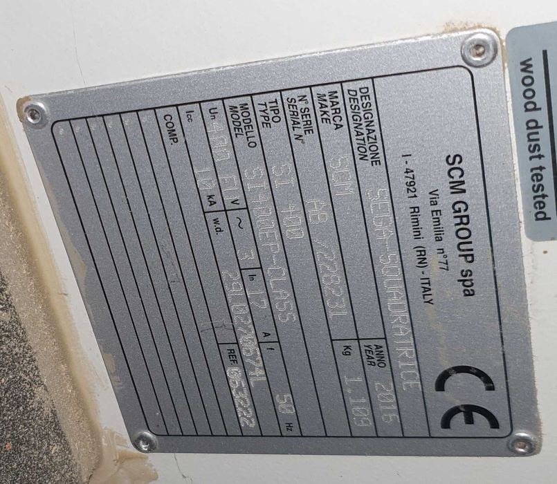 Sprzedam pilarkę formatowa SCM SI 400 EP Class 2016rok