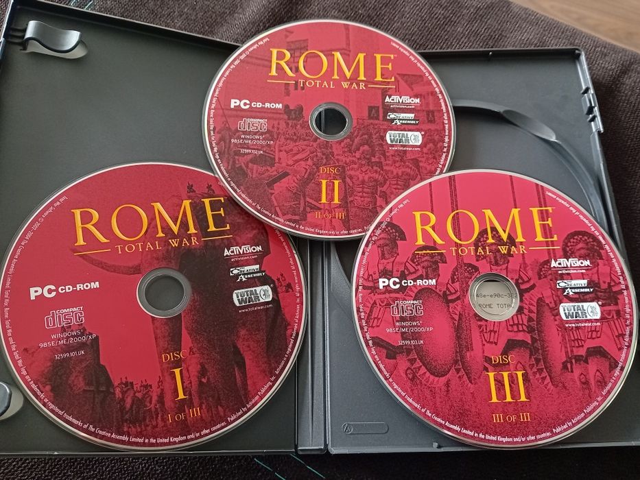 Jogo Rome total war Pc 3 cds