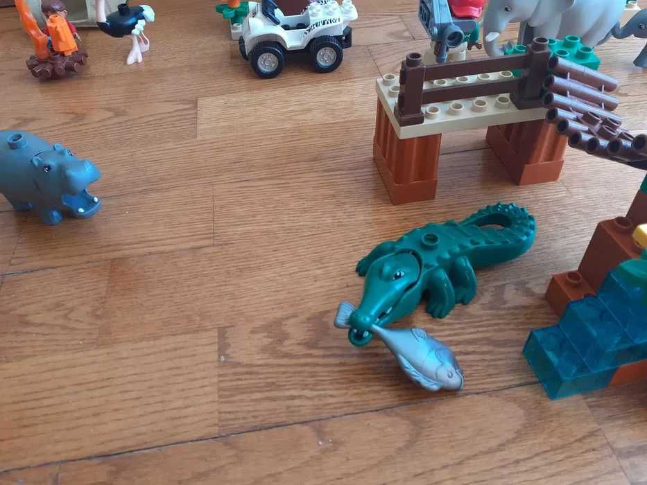 Lego Duplo Dzikie Szpital dla zwierząt Lecznica safari