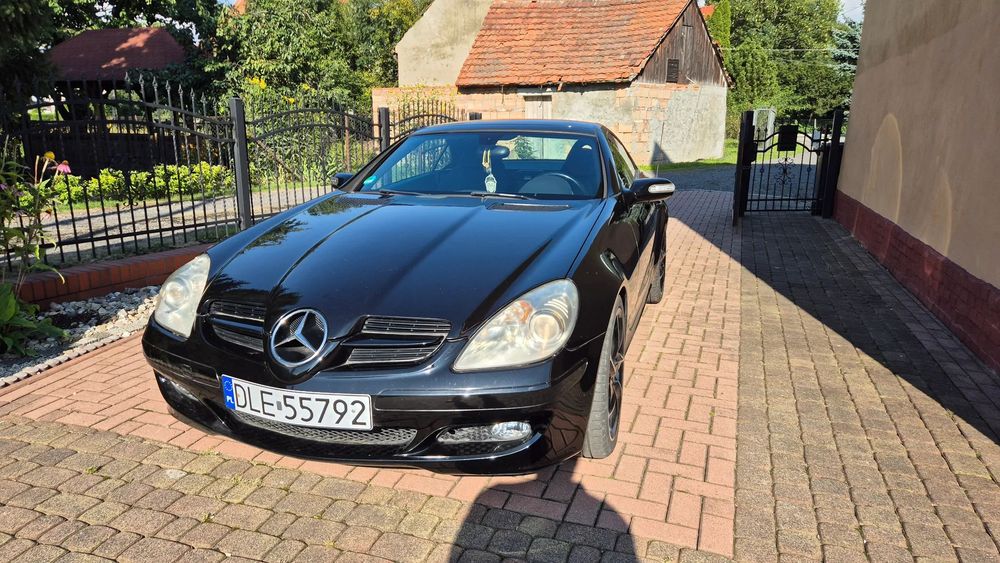 Mercedes-Benz SLK cabrio*163 KM*manual*składany elektrycznie dach