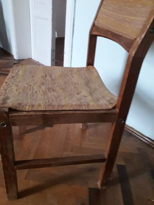 Крісла  з натурального брус дерева до обіднього стола. 6 шт.