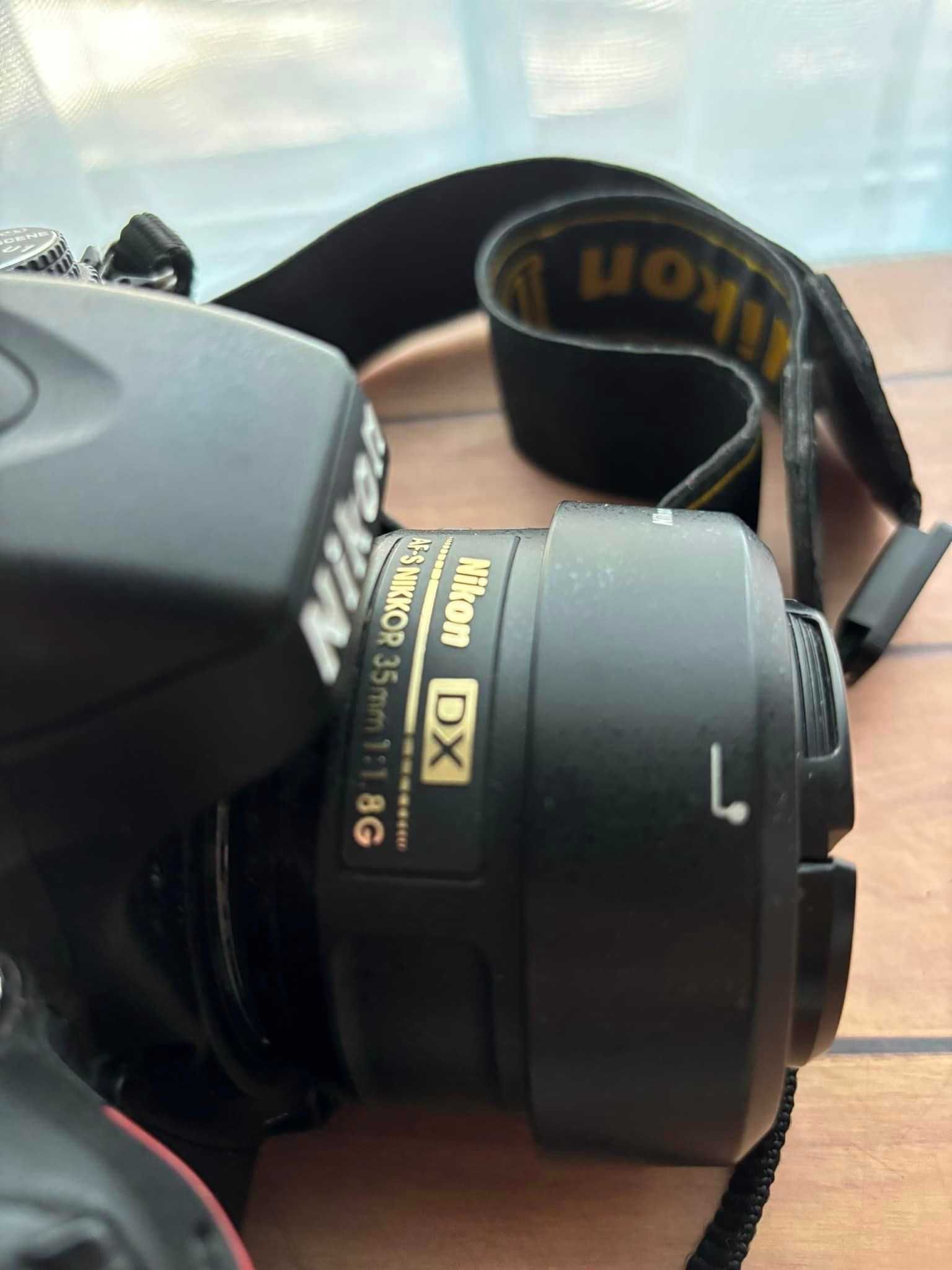 Nikon D610 w komplecie z obiektywem