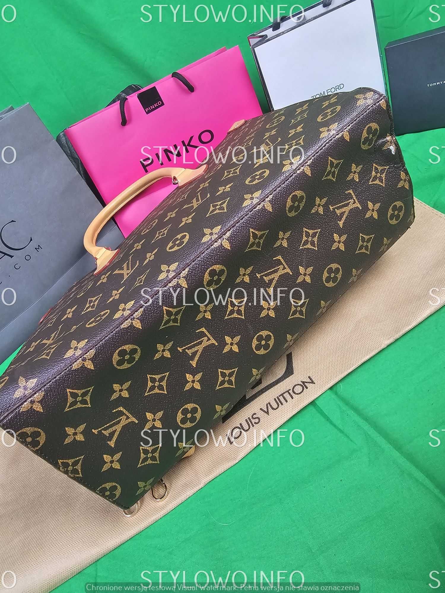 Torebka damska Louis Vuitton torba LV nowość monogram brazowa logowana