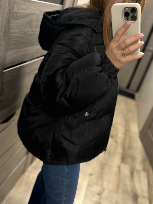 Жіночий дутий пуховик, куртка