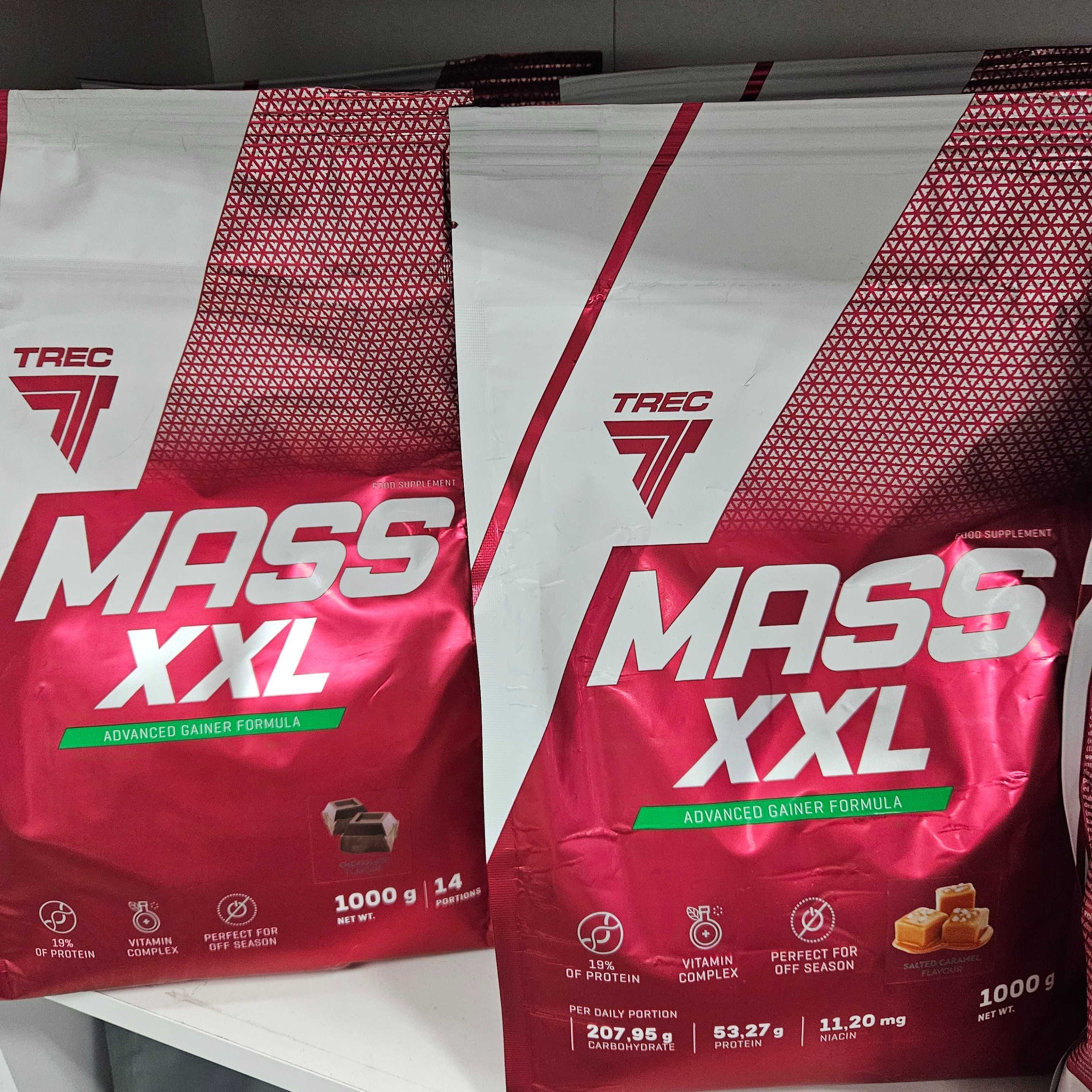 Trec MASS XXL 1000g smak Czekolada Odżywka na masę