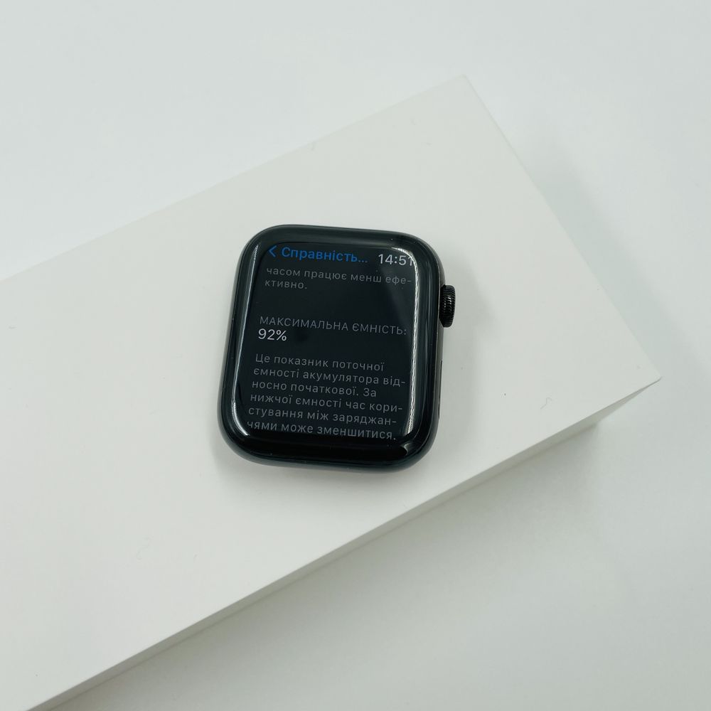Apple Watch Series 5 44mm Stainless Steel смарт годинник
