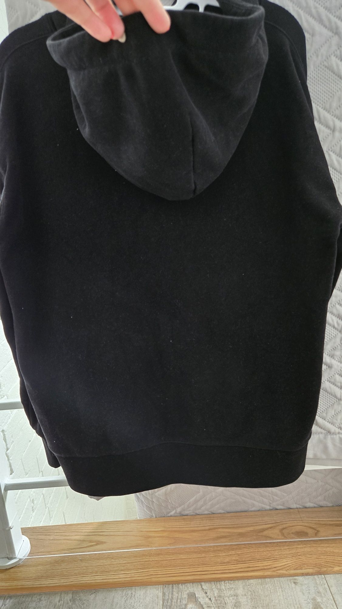 Czarna bluza z kapturem Hugo Boss L