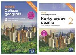 Nowe Oblicza Geografii 2 Karty Pracy + Podręcznik Podstawowy Nowa Era