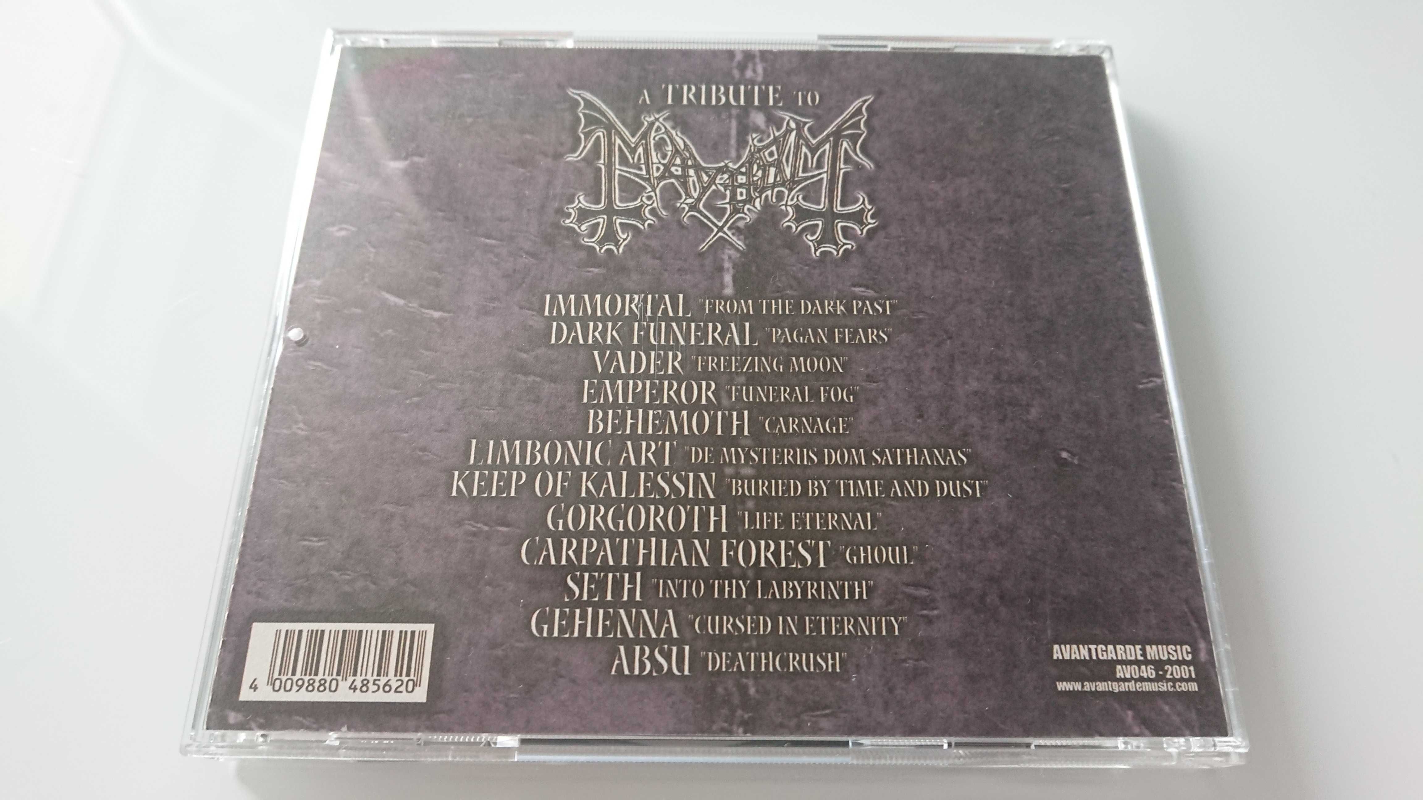 A Tribute to Mayhem Originators Of... CD Vader Behemoth *UŻYWANA* 2001