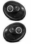 Reflektor Lampy kpl Ringi Angel Eyes Led Tuning VW New Beetle 1c 98-