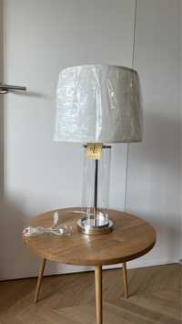 Lampa Stolikowa Ralph Lauren Home 68 cm Srebrna