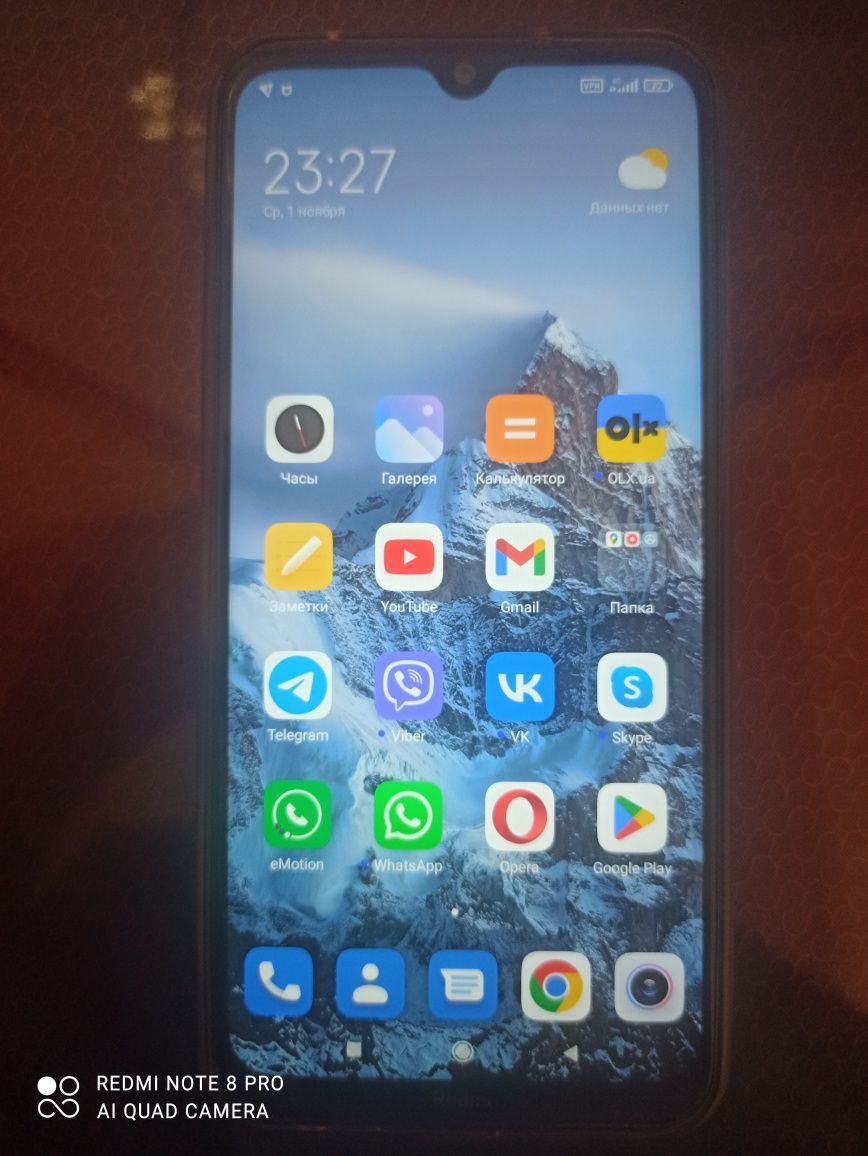Redmi not 8  продам смартфон 4/64