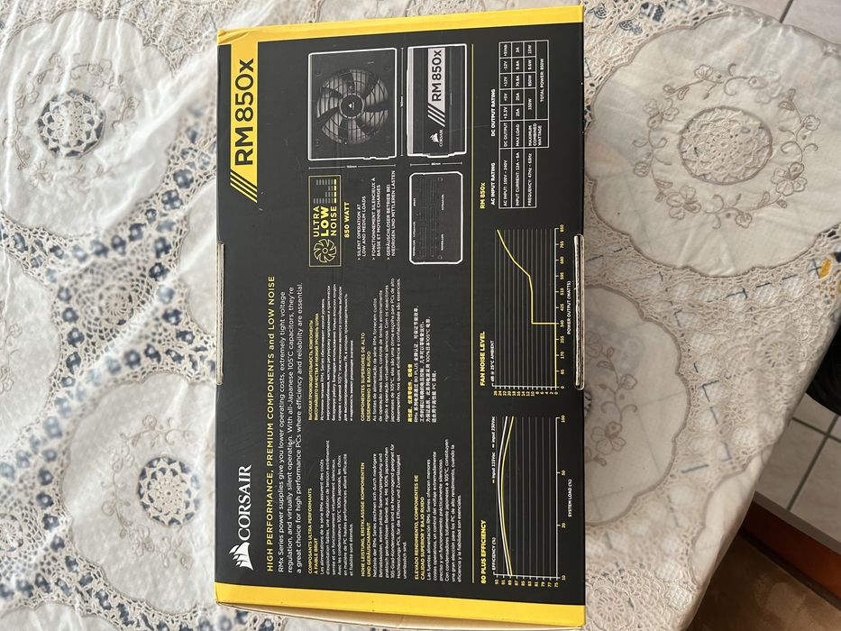 Corsair 850W Power Supply for Desktop Computer64550306008195122