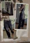 szerokie baggy jeansy oversize balloon fit carpenter vintage dzwony