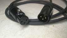 Kabel dmx 110Ohm XLR XLR 3 Pin przewód xlr do świateł dmx-s -0,3m