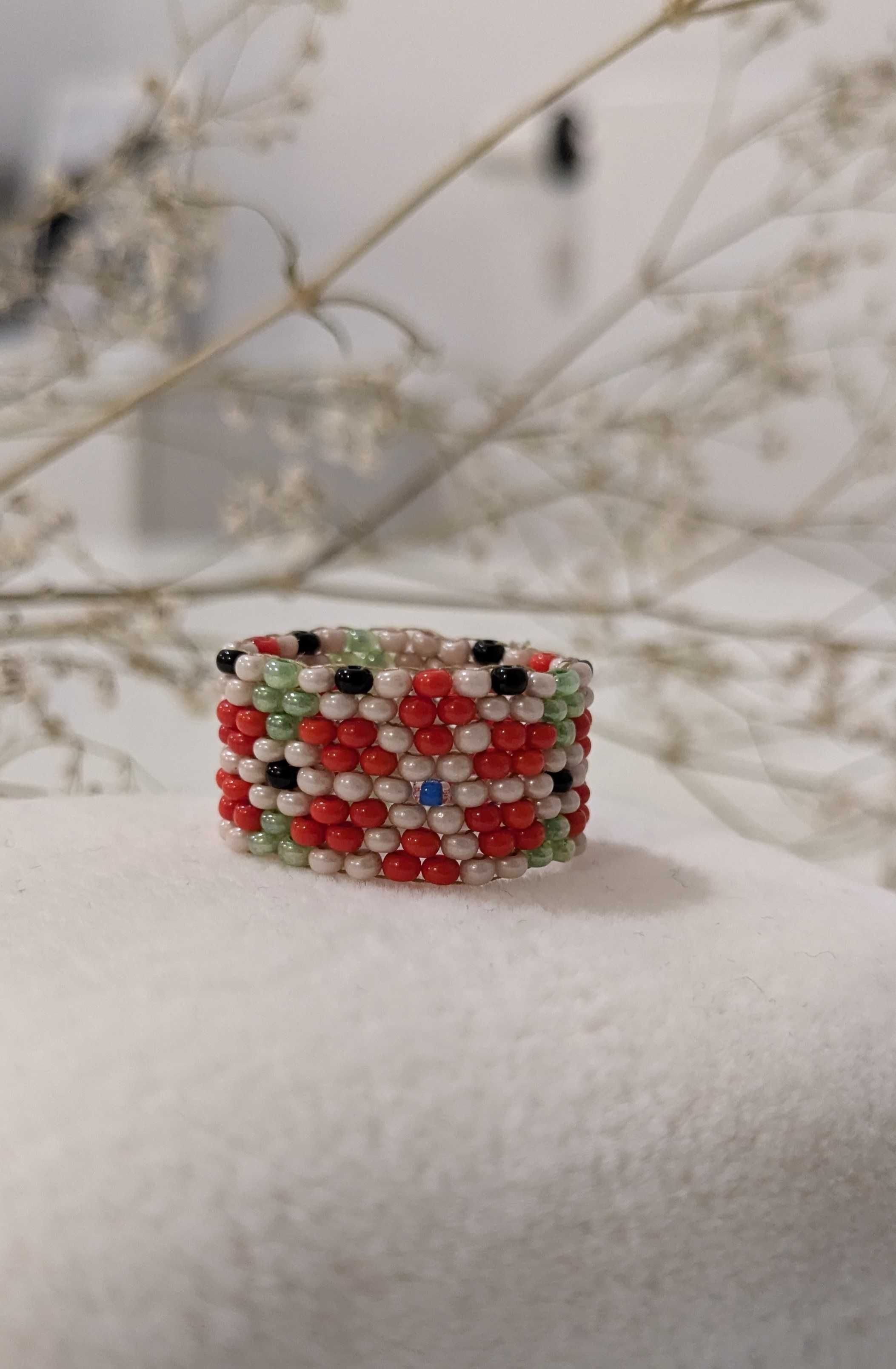Bransoletka i pierścionek handmade