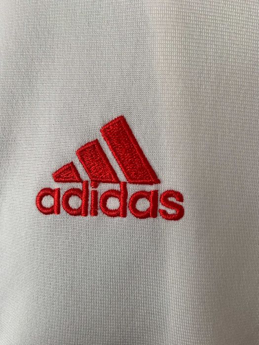 SL Benfica 2005/2006 White Track Jacket Adidas Size S