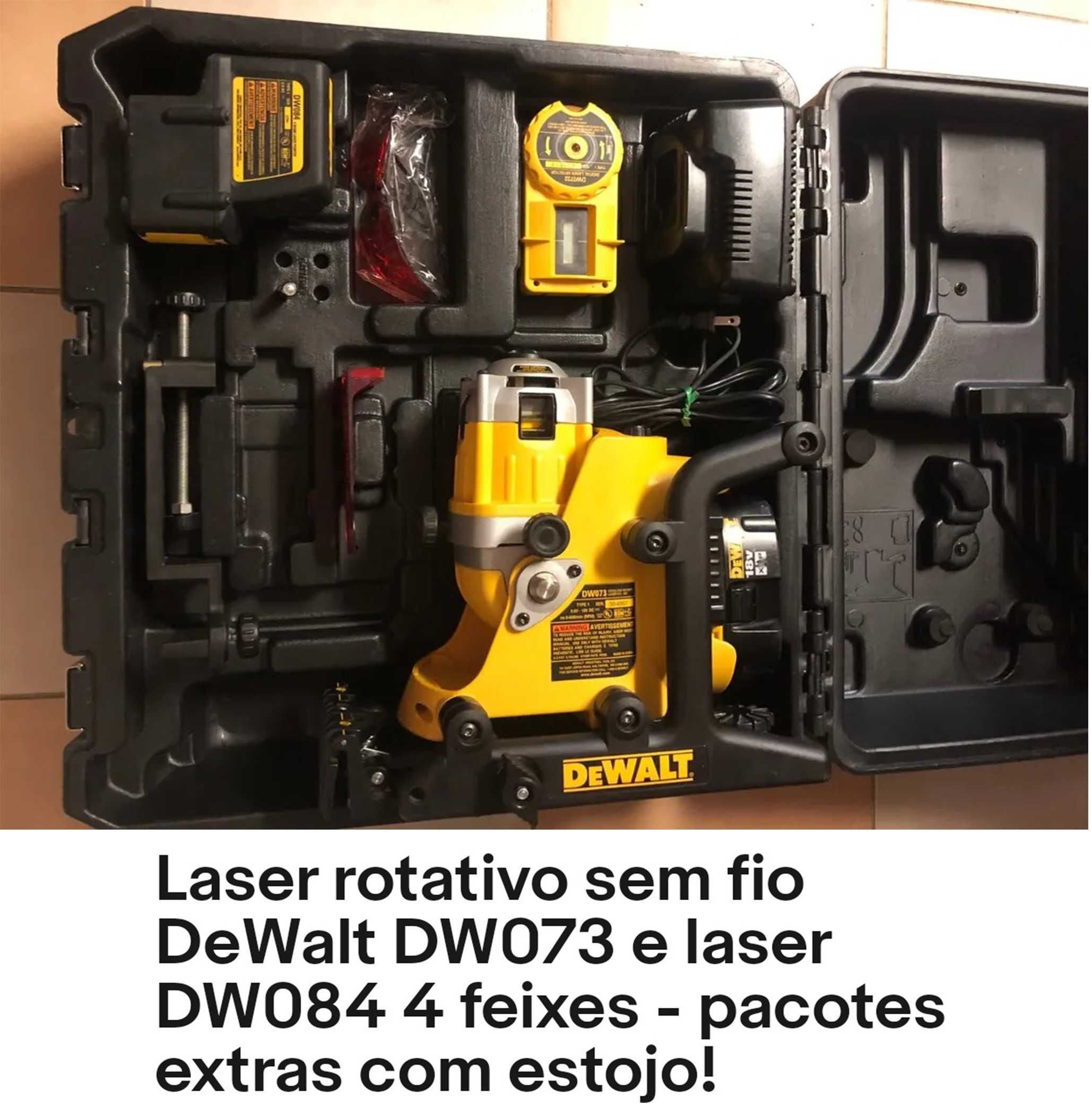 Laser rotativo sem fio DW073  ( usado uma unica vez)