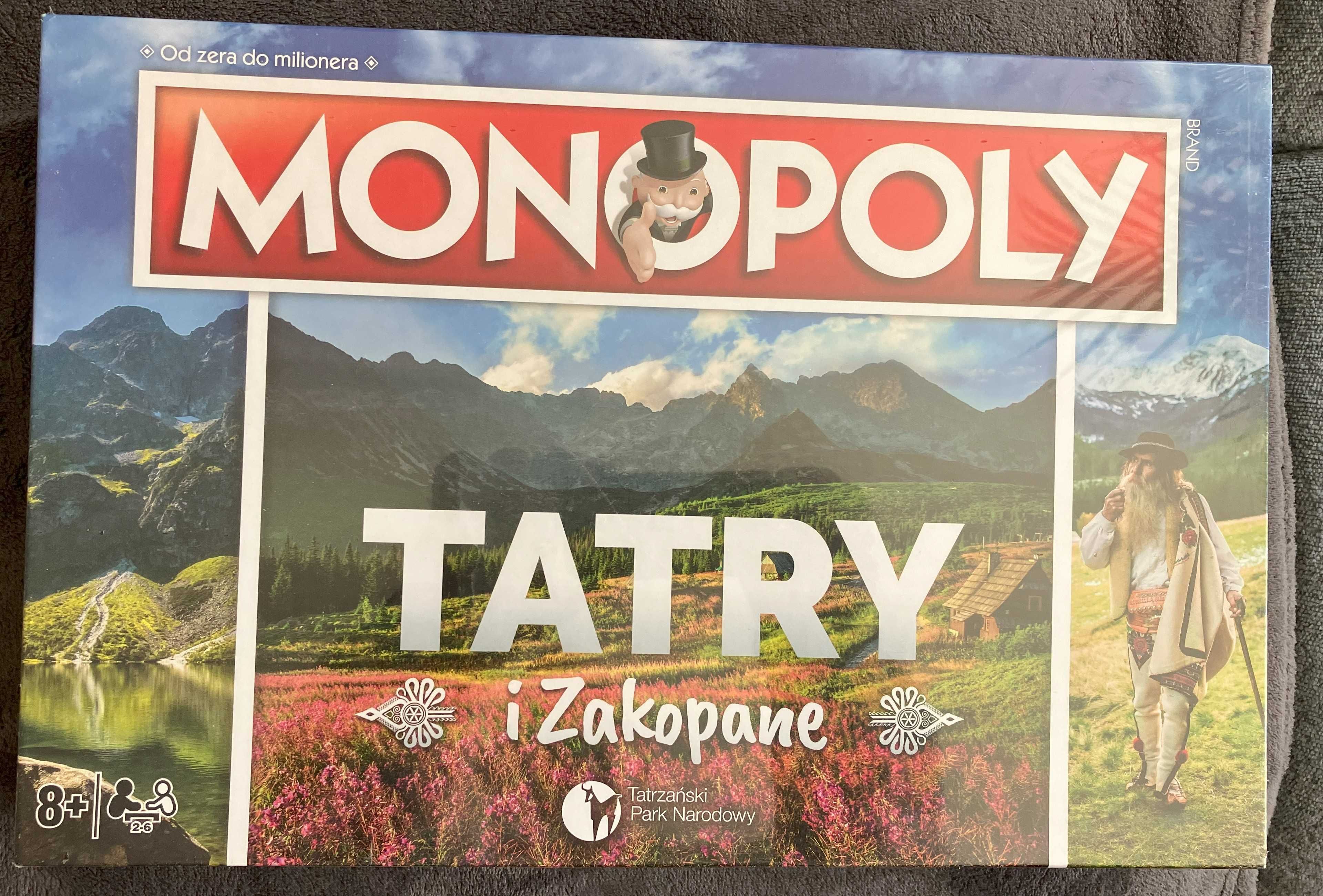 Monopoly Tatry i Zakopane gra planszowa