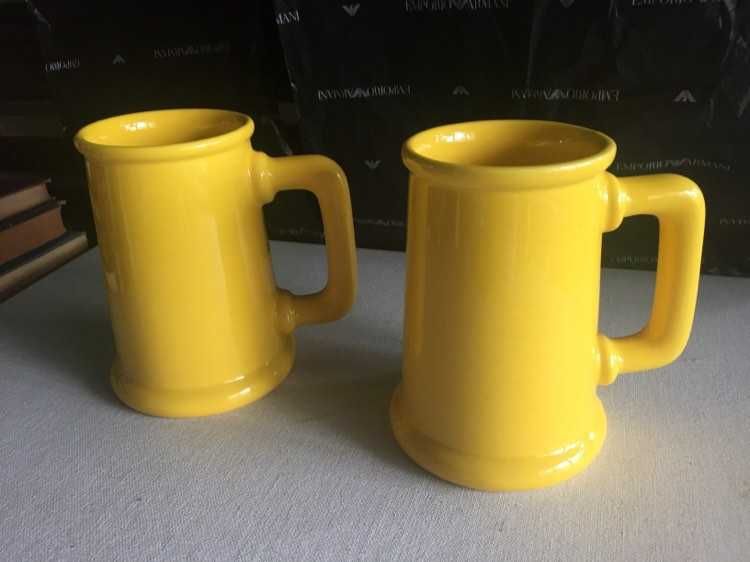 2 Chávenas tipo caneca em Cerâmica Portuguesa!