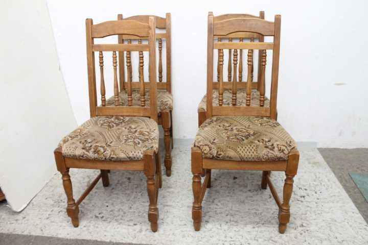 Krzesła dębowe 4 sztuki kpl ID 12380