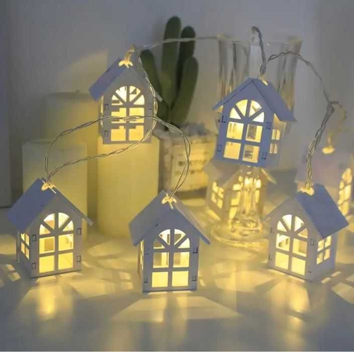 Казкові Led будиночки-ліхтарі