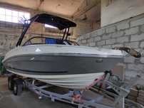JAK NOWA Łódź motorowa motorówka Bayliner VR6e 250KM 34mth przyczepka