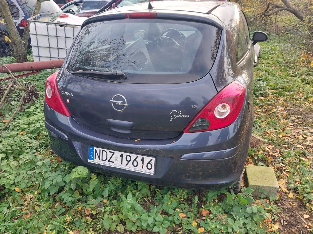 Opel corsa d 1.2 kolor z168 silnik skrzynia drzwi klapa zderzak tył
