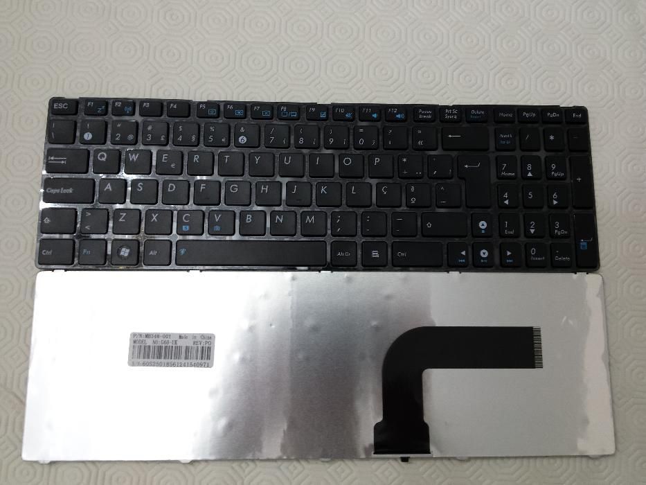 Teclado NOVO Asus N61 G51 G53 G73 G60 N71 K52 K53 K73 UL50 X52 X54