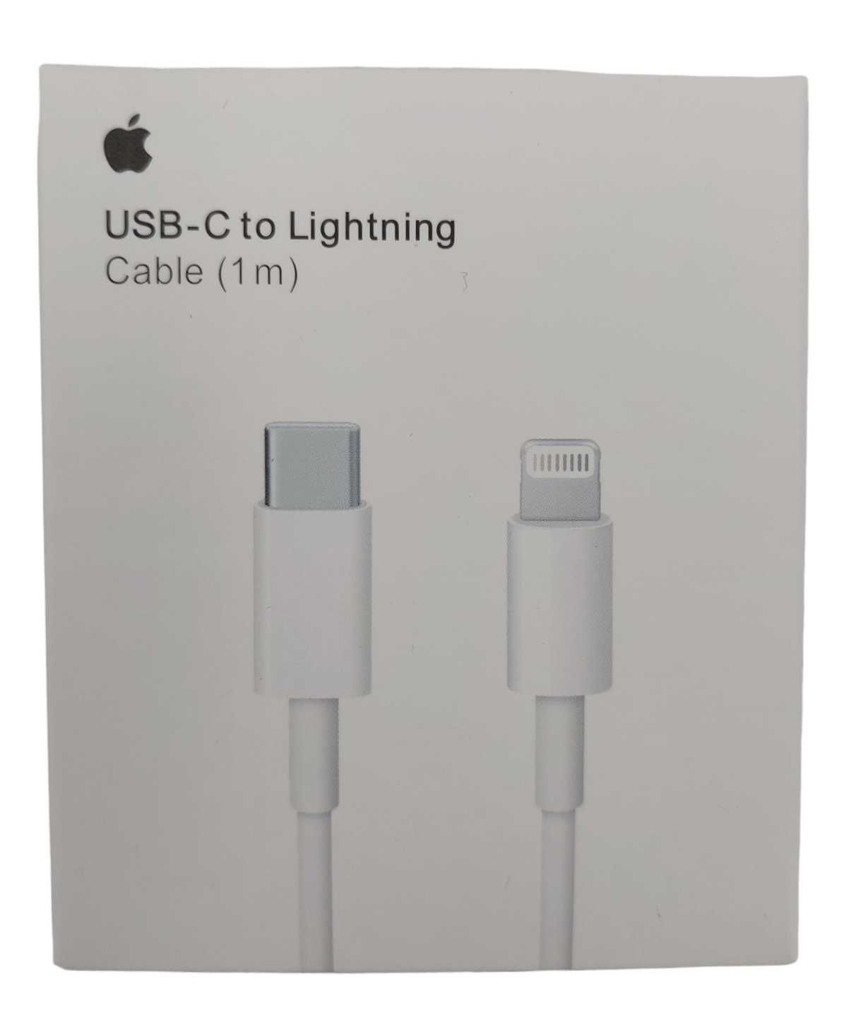 Outlet oryginalny KABEL ładowania do Apple IPhone USBC-LIGHTNING 1m