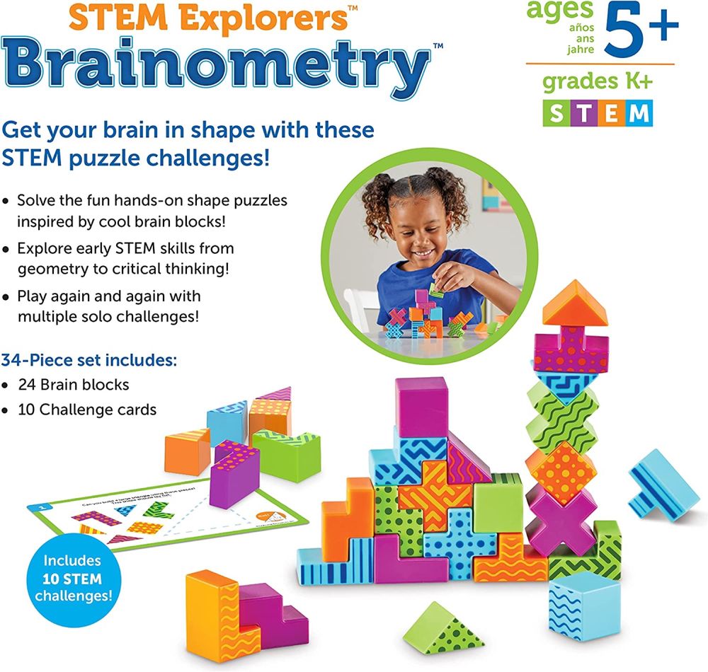 Розвиваючий набір Learning Resources STEM Explorers Brainometry