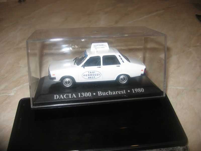 Dacia 1300 TAXI Bukareszt - skala 1:43 - Kultowe auta PRL