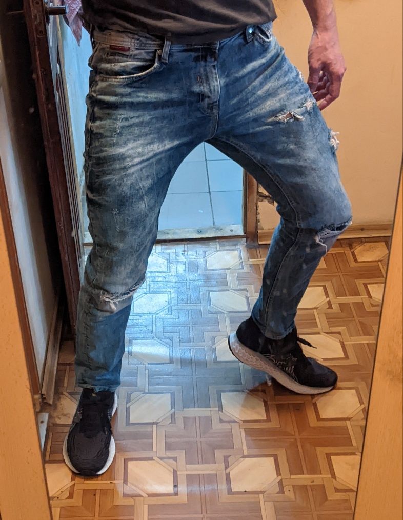 Джинсы мужские  W32 L 34