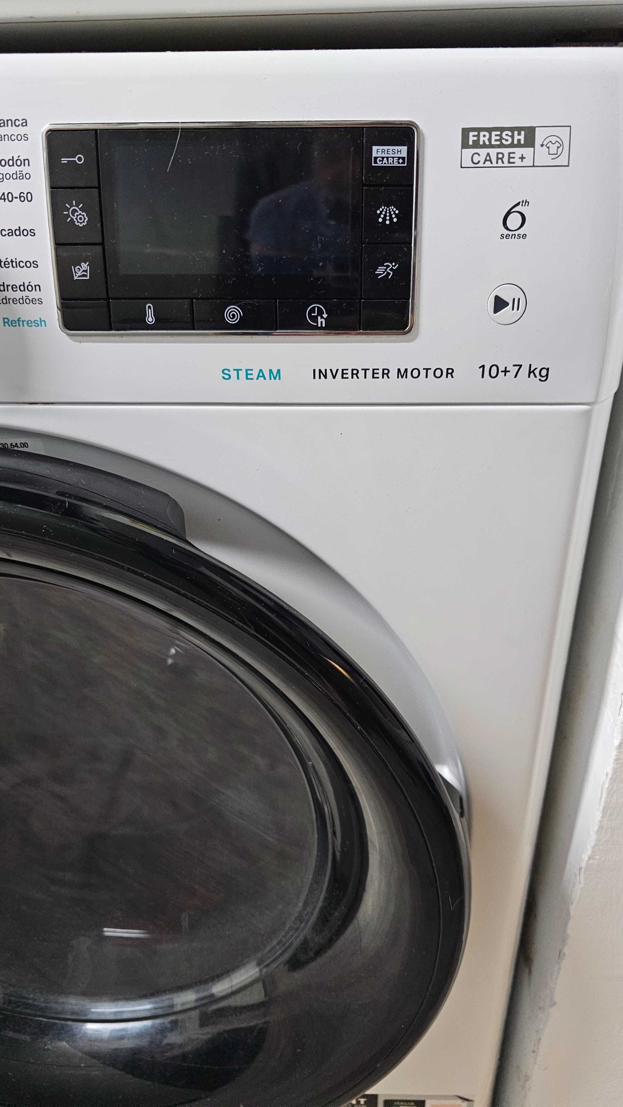 Máquina de lavar e secar roupa Whirlpool C/Garantía 10+7 Kg