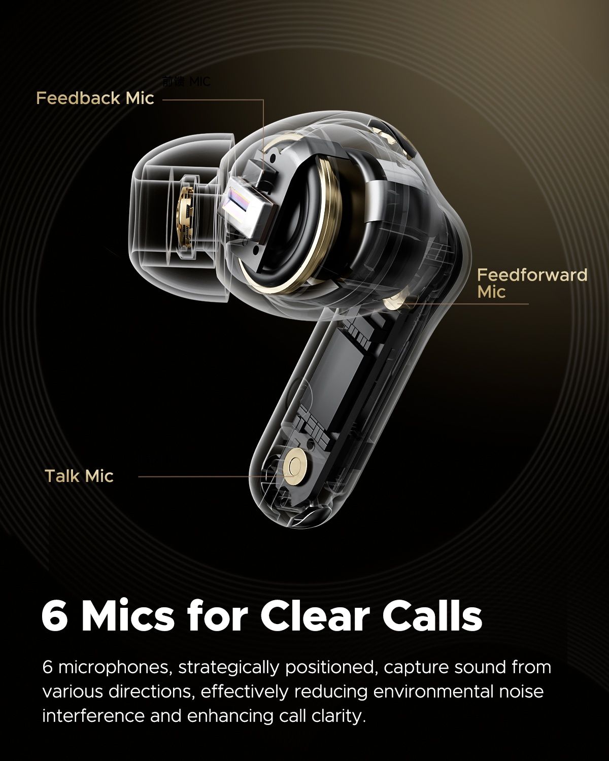 SoundPEATS Capsule3 Pro+ plus TWS/Bluetooth 5.3/ANC/LDAC