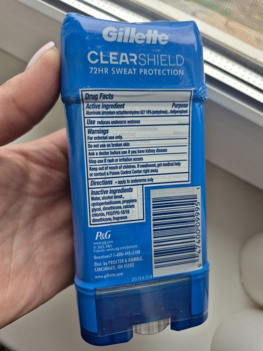 Дезодорант Gillette гелевий