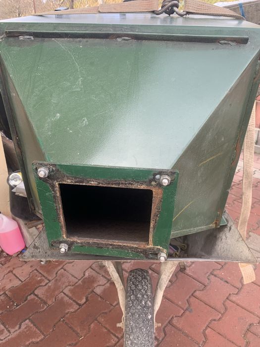 Zasobnik opalu  kosz na wegiel sas gro-eco multi ekogroszek