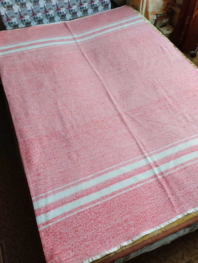 Байковое одеяло-плед 130х190