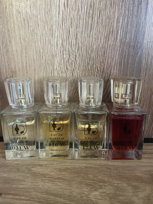 Zestaw wód perfumowanych różne