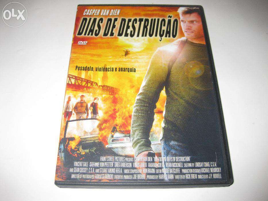 DVD "Dias de Destruição" com Casper Van Dien