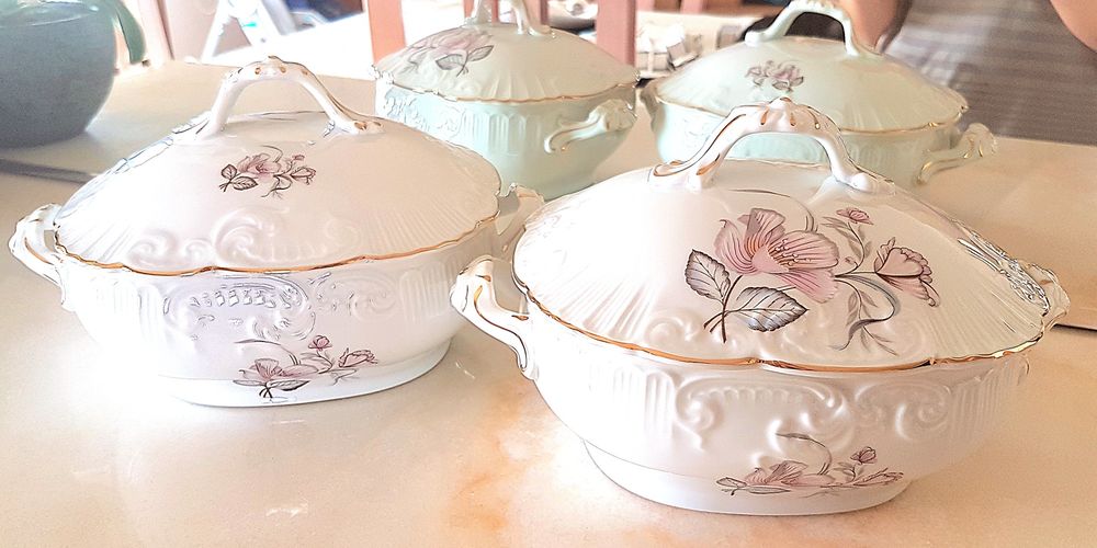 Serviço Vista Alegre completo para 12 pessoas