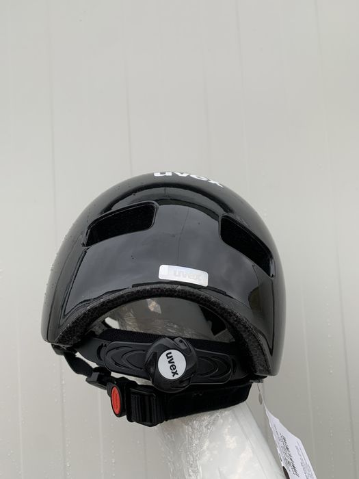 Kask Uvex HLMT4 51-55cm dzieciecy czarny rowerowy orzeszek orzech