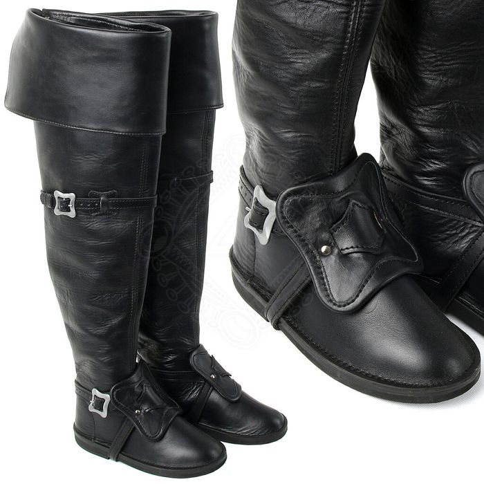 Buty muszkieterskie z XVI-XVII w