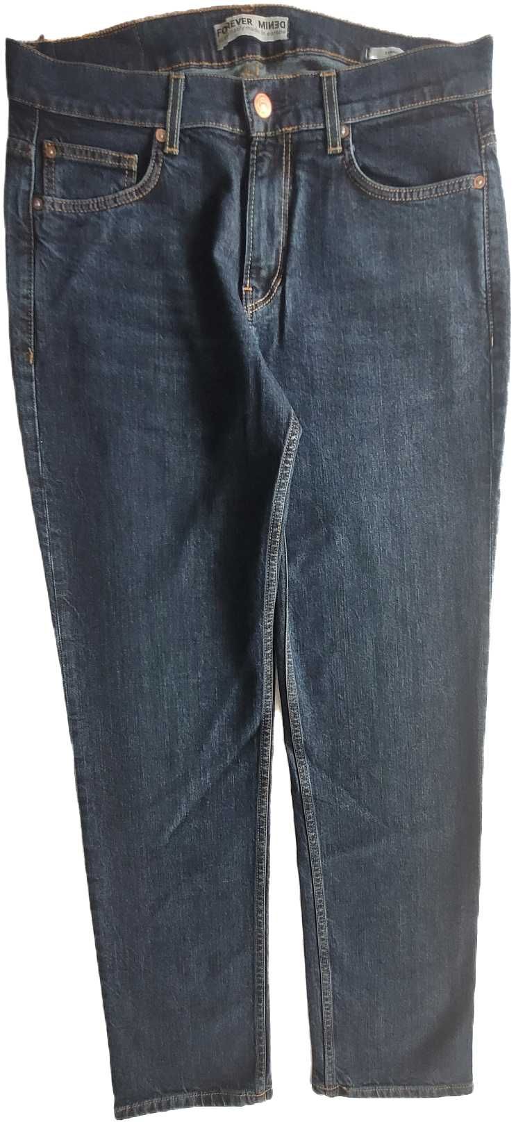 Spodnie męskie jeans W32 L32, straight.