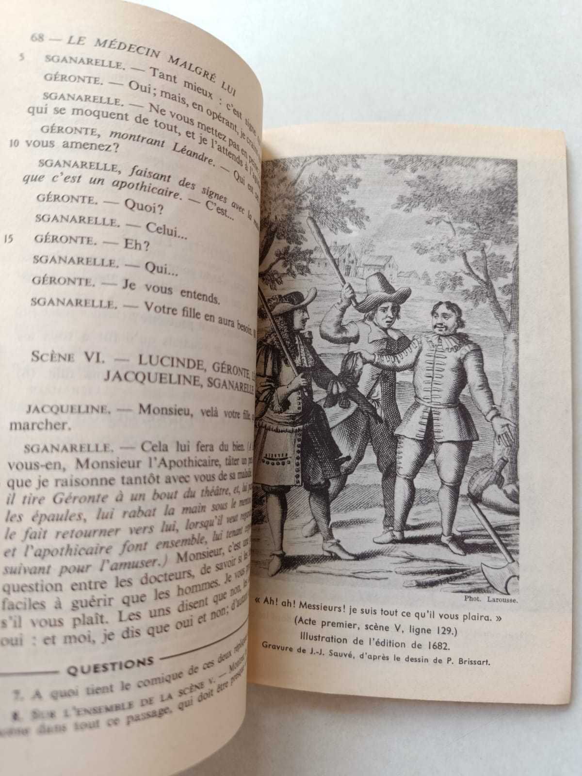 Classiques Larousse Le Médecin Malgré Lui Ele Médecin Volant - Molière